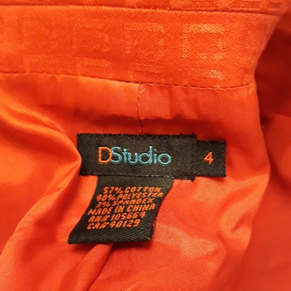 DStudio/Stylish Red Coat - Picture 10 of 10